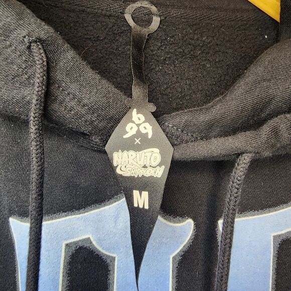 999 Club Naruto Shippuden Hoodie Sweatshirt Kakeshi Sensei Lightning Medium - Picture 3 of 12